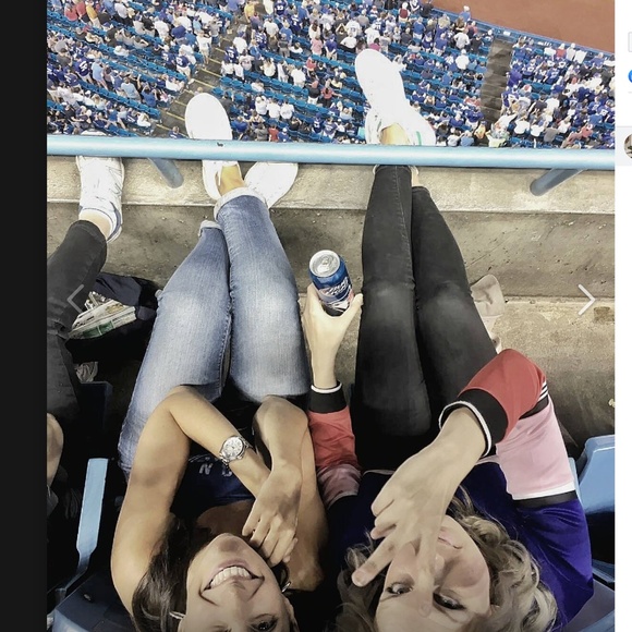 UNREAL Varsity Baseball Jacket Pink Athletic - Picture 3 of 8